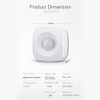 YUNFANG PIR Motion Sensor, Tuya Powered ZigBee, 360° Detection, 7m
