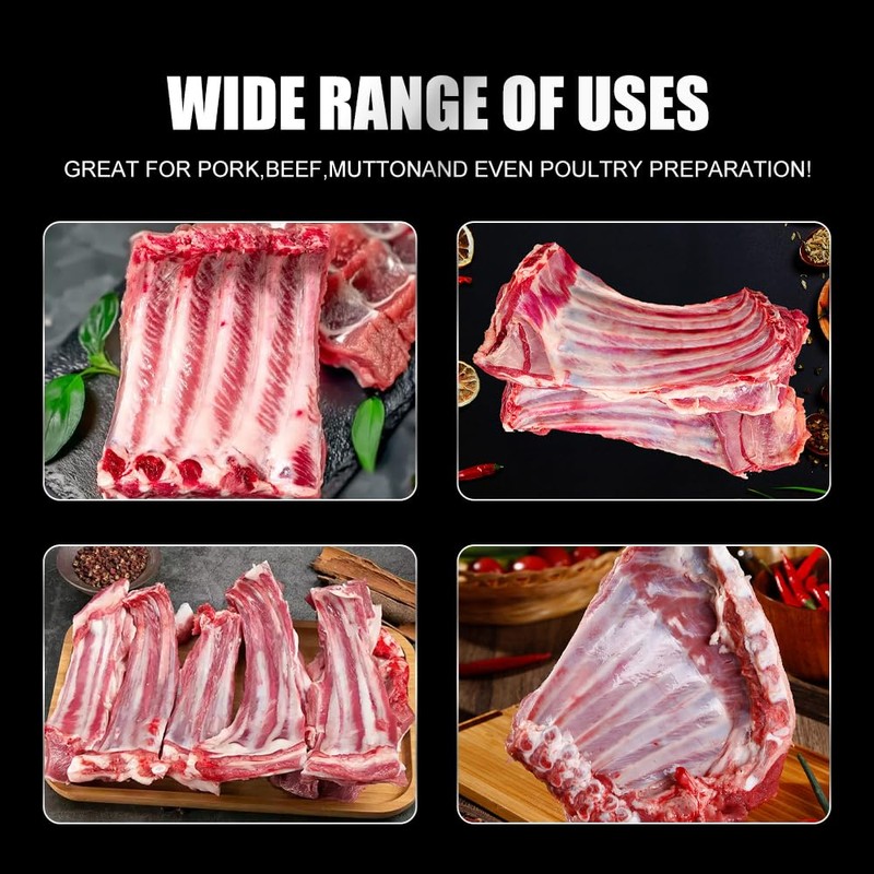 Rib Membrane Remover Tool - Easy Grip Non-Slip Handle Meat