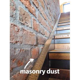PROSOCO Interior Masonry Dustproofer - Ready-to-use, Matte Finish, Breathable Sealer Prevents dusting from Brick, Mortar, Natural Stone - Trusted by Professionals - (1-Gallon)