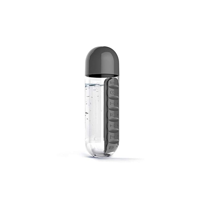 Kikier Pill Box Cup, Portable, Travel, Hiking kit Water Bottle