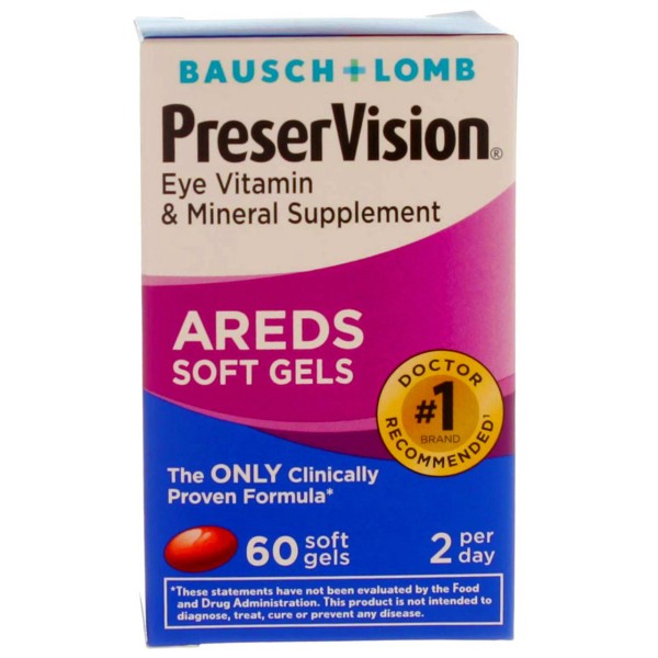 Bausch & Lomb 6 Pack Bausch & Lomb PreserVision AREDS