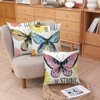 Wilproo Butterfly Decorative Throw Pillow Cover Set of 4, Cushion
