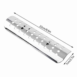 Cunyuer Exhaust Heat Shield, Motorcycle Heat Shield with 2 Stainless Steel Clamps for 50mm-70mm Pipe Diameter