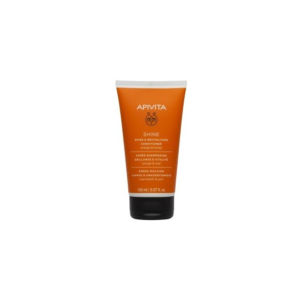 Apivita Shine and Revitalizing Conditioner with Orange & Honey, 150ml