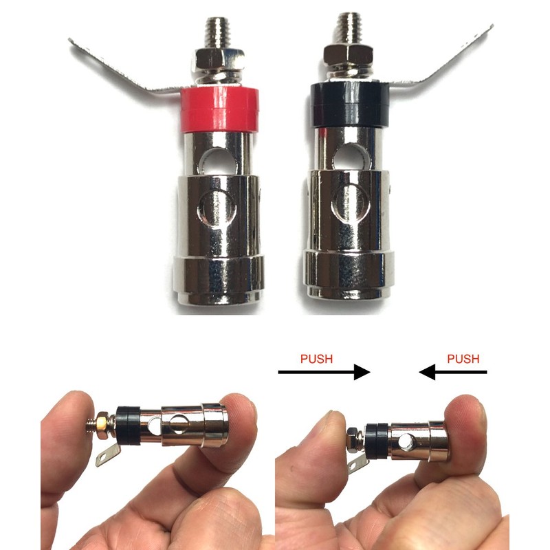 CESS Amplifier Terminal Connector Binding Post Push Quick Type -Binding