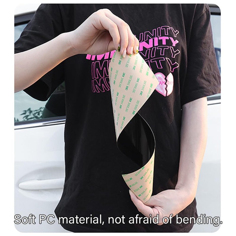 Black Car Window Center Pillar Stickers for Mazda CX-5(2017-2024) Window