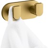 Kohler K73146-2MB Composed Double Robe Hook Rack Vibrant Brushed Moderne