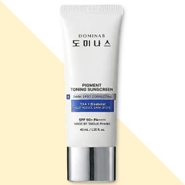 Dominas Sun Cream Tranexamic Acid UV Protection Brightening Tone Up 40ml / 도미나스 선크림 트라넥삼산 자외선차단 브라이트닝 톤업 40ml