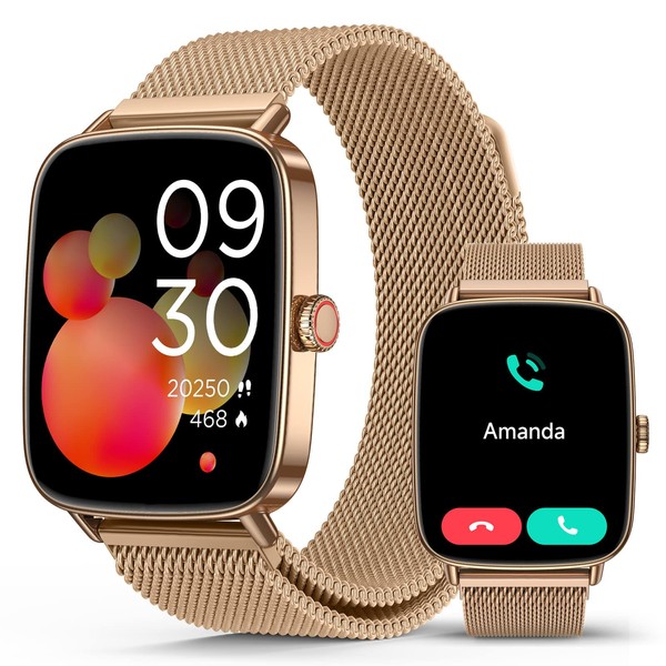 2025 Smart Watches for Women, 1.85" AI Voice Smartwatch, 24/7