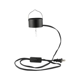 Hanging Display Motor, Electric Powered Wind Spinner Plug in Motor, Socket Operated Revolving Motor for Wind Chime, Sun Catcher Hanging, Baby Crib Mobile Home Ornaments