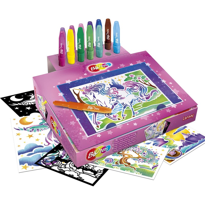 Lansay Blopens - Super Leisure Centre Elves - Drawings and