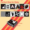 URMYWO Black and White Baby Toys, Tummy Time High Contrast