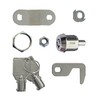 2 Pack Toolbox Lock 5/8" Tubular Cam Replacement Lock Hook