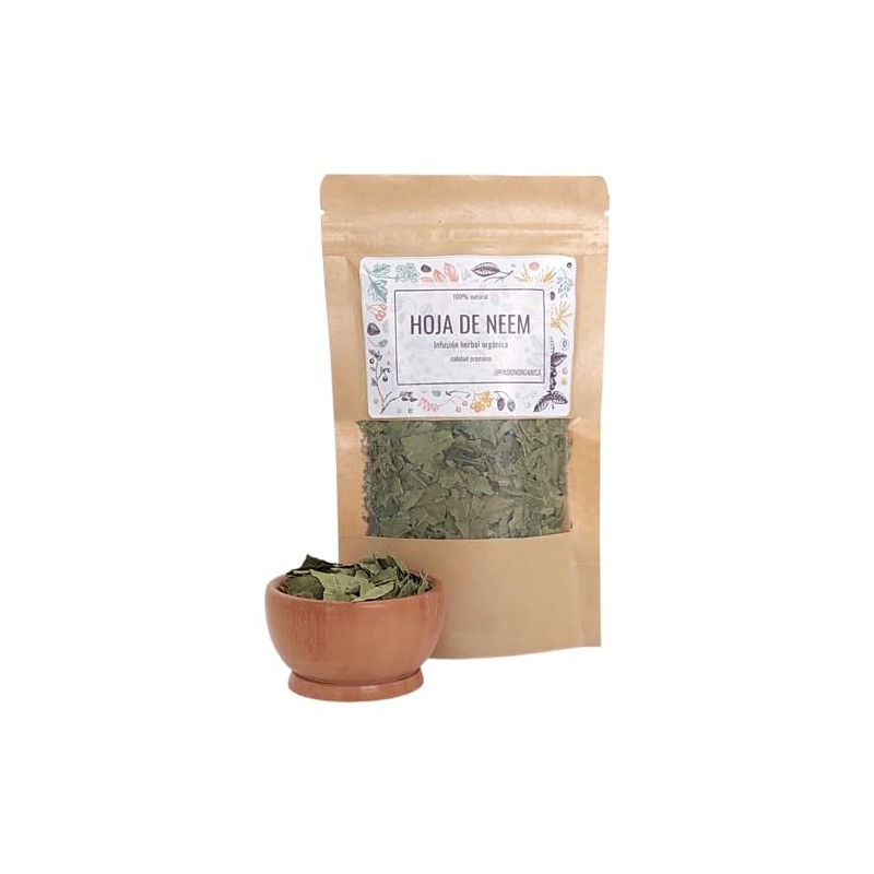 Pasión Orgánica - Té Infusión HOJA DE NEEM ORGÁNICA deshidratada