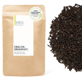 English Breakfast Tea Ceylon Black Tea FBOP Loose from the Ahinsa Project in Sri Lanka Mild Spicy Malty 125 g Bag tea exclusive