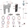 VSEK 7.3L Injector Rebuild Kit Shim Kit Compatible with 1994-2003