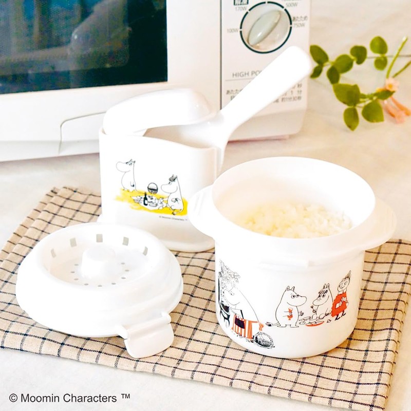 Skater SMS1 Moomin Kitchen Spatula with Case, Made in Japan,