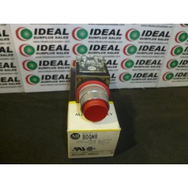 Allen-Bradley 800MR-B6D2 Red Pushbutton - New In Box