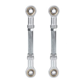 ATV Handlebar, 2 Pieces Steering Linkage Tie Rods 150 mm - 170 mm 8 mm Handlebar Kit Joint Head Bearing Spherical Joint Bearing Ball Joint for 49cc Electric Mini ATV Go Kart