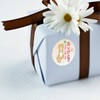 Cat Gift Stickers, Thank You, Diameter 1.3 inches (3.2 cm),