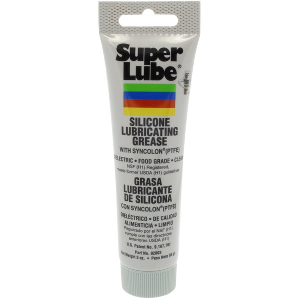 Super Lube Super Lube 92003 Silicone Lubricating Grease with PTFE,