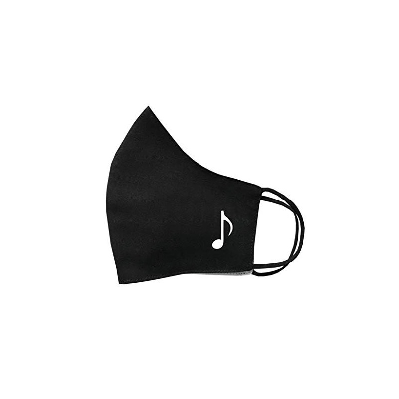 Musical Note Protective Covering Washable Reusable Breathable Music Mask