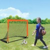 Soccer Goal for Backyard Set, 2 Pcs 4X3 ft Toddler