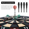 OMJMYY Pack of 100 plastic dart tips, 2BA thread, premium