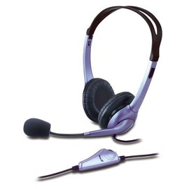 Genius HS-04S (Noise-canceling Microphone) Headset with Noise-Canceling Microphone. Microphone Filters Out unwanted Background Noise.
