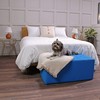 Factory Direct Partners Tufted Rectangle Accent Ottoman Bench; Beautifully Upholstered