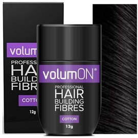 VolumON Professional Hair Building Fibres Hair Loss Concealer Cotton 12g – Black