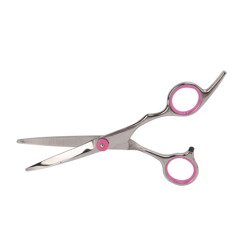 Pet Rabbit Grooming Scissors Stainless Steel Round Tip 4 in