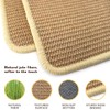 3 Pack Rabbit Scratching Pads - Soft Jute Chew Mats