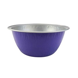 KitchenDance Disposable Colored Aluminum Foil Baking Cup - 4 Ounces Aluminum Foil Pan for Creme Brulee, Mini Dessert - Baking Pan Perfect for Baking, Cooking, and Preparing Food, Pack of 100, Purple