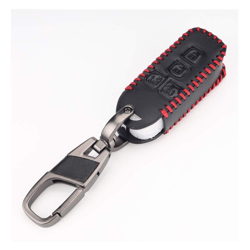 BKY Leather Smart Key Case for Honda NBOX New N-Box