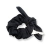 Bandits Scrunchie Keychain with a Hidden Pocket | Ring Black
