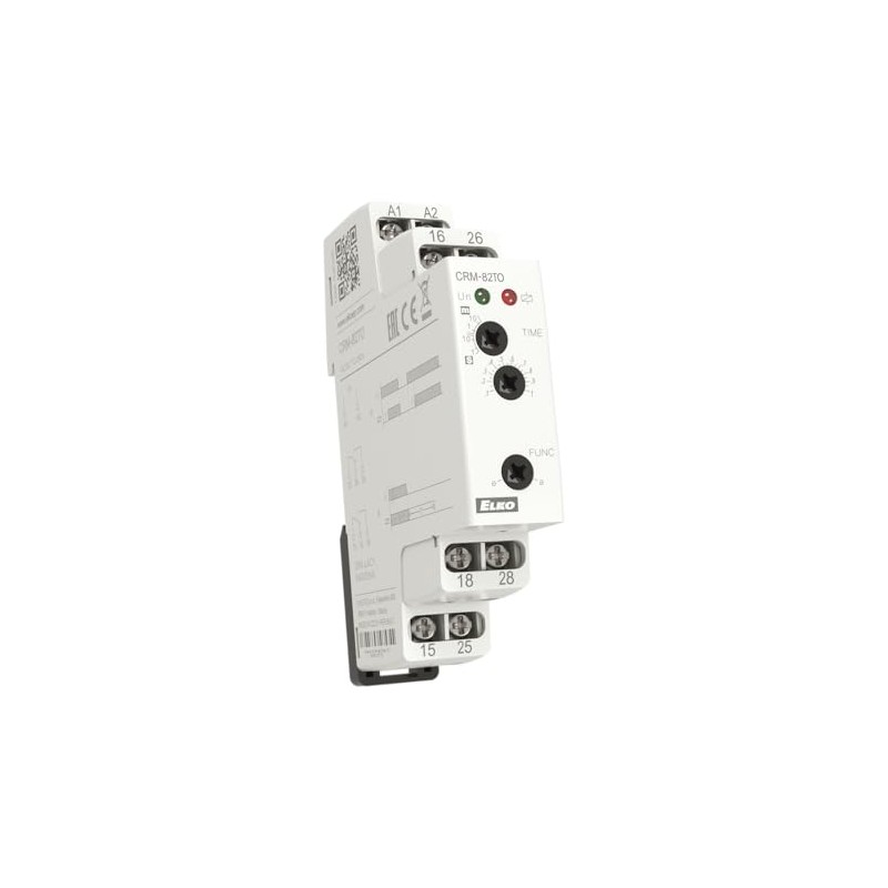 Elko CRM-82TO-UNI, 2 Function ON Delay/True Off Delay Timer Relay