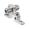 Wentronic 11839-GB Single F-Ground Block F to F