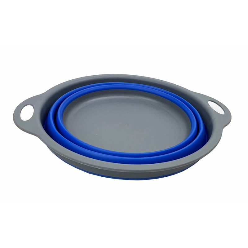 SAMMART 2.6L Collapsible Tub - Foldable Dish Tub - Portable