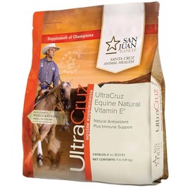 UltraCruz Equine Natural Vitamin E Supplement for Horses, 4 lb Powder (158 Day Supply)