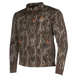 ScentLok Camo Hunting Jacket for Men - Savanna Aero Crosshair Lightweight Gear (Mossy Oak Bottomland Original, X-Large)