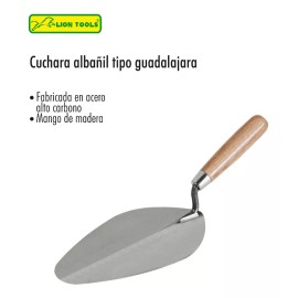 Lion Tools Cuchara Tipo Guadalajara Albañil 9 Pulgadas Lion Tools