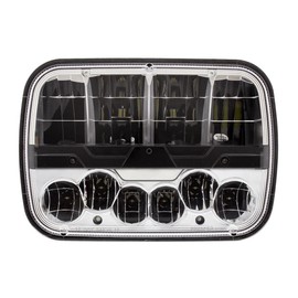 C2W ULTRALIT - High Power LED 5" X 7" Headlight with Polycarbonate Lens & Housing