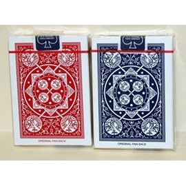 Tally Ho Deck FAN Back Poker Cards Magic Trick Illusion