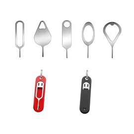 MEDUSHASHA SIM Card Release Pin Removal Pin Sim Card Case SIM Release Replacement Part Sim Pin Lost Prevention Set of 7