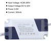 PATIKIL 3-5W 300mA LED Driver, AC 85-265V Output 12-20V DC