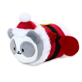 Anirollz Stuffed Animal Plush Toy – 6" Christmas Outfitz Plush Doll | Soft, Squishy, Warm, Cute, Comfort, Safe | Birthday Gift Kawaii Panda Bear in Santa Claus X-Mas Pandaroll