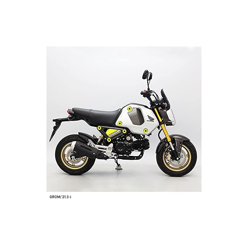 ENDURANCE GROM XJL26P642S1 Motorcycle Meter Visor Set Smoke + Mounting