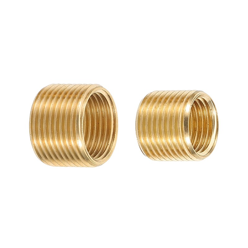 PATIKIL 10pcs M14xM12x10mm M12xM10x10mm Screw Reducing Nut Insert Male to