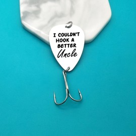 Uncle Gifts I Couldn't Hook a Better Uncle Fishing Lure Gifts for Uncle Christmas Birthday Gift for Uncle Fathers Day Thanksgiving Day Uncle Gift from Niece Nephew